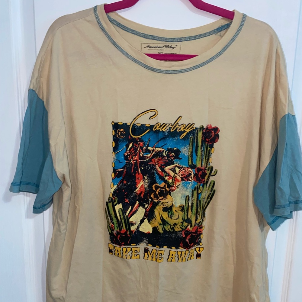 Cowboy graphic tee